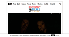 Desktop Screenshot of independentmusicnews24.com